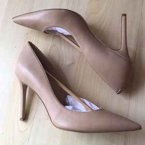 Sam Edelman Pumps Nude Leather Size 9.5